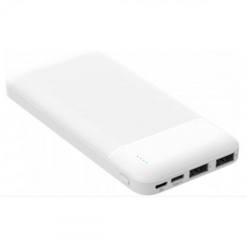 Зовнішній акумулятор (Power Bank) Platinet 10000mAh White (PMPB10W705W)