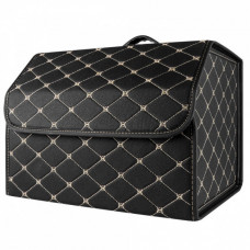 Органайзер у багажник автомобіля 40см*30см*30см black beige
