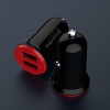 Автомобільний зарядний пристрій ColorWay (2USB,3.4A, 17W) Red/Black (CW-CHA026-BK)