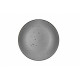 Тарілка десертна Ardesto Bagheria Grey, 19см, кераміка, сірий