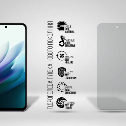 Гідрогелева плівка ArmorStandart Anti-spy для Xiaomi Redmi 15 4G (ARM85451)