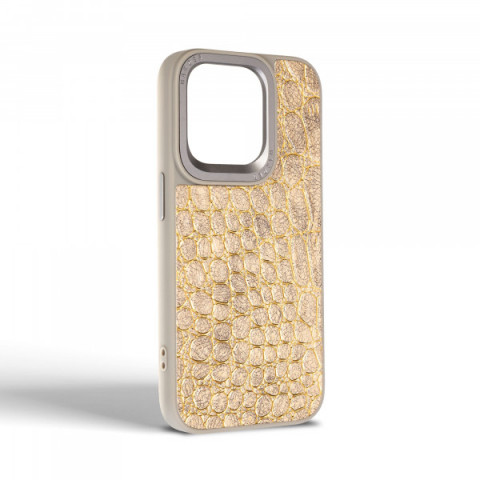 Чохол Harder Crocosaur для Apple iPhone 15 Pro Titanium (ARM76705)