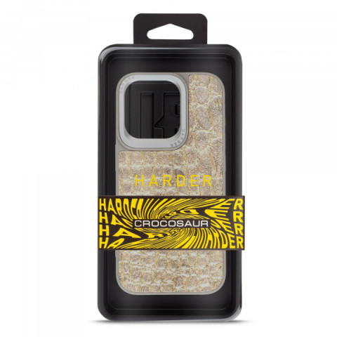 Чохол Harder Crocosaur для Apple iPhone 15 Pro Titanium (ARM76705)
