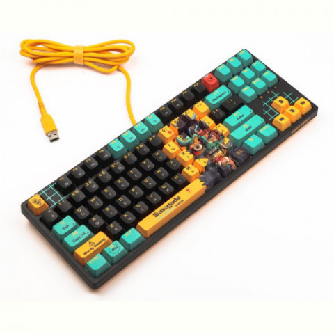 Клавіатура Bloody AT87 RGB Renegade Black/Yellow