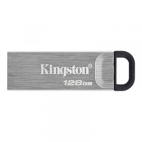 Флеш-накопичувач USB3.2 128GB Kingston DataTraveler Kyson Silver/Black (DTKN/128GB)