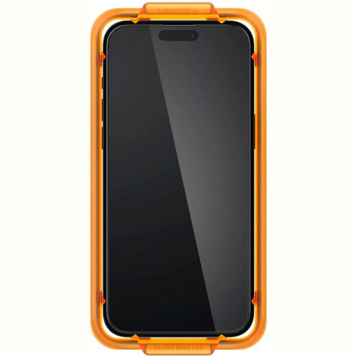 Захисне скло Spigen Glas.tR AlignMaster FC для Apple iPhone 15, Black, 2шт (AGL06906)