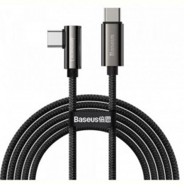 Кабель Baseus Legend Series Elbow USB-C-USB-C, 2м, Black (CATCS-A01)