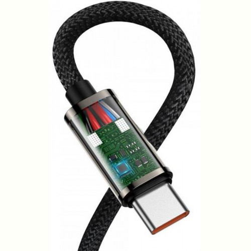 Кабель Baseus Legend Series Elbow USB-C-USB-C, 2м, Black (CATCS-A01)