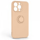 Чохол ArmorStandart Icon Ring для Apple iPhone 13 Pro Pink Sand (ARM68666)