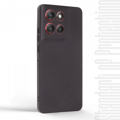 Чохол ArmorStandart Matte Slim Fit для Motorola G86 5G Camera cover Black (ARM86602)