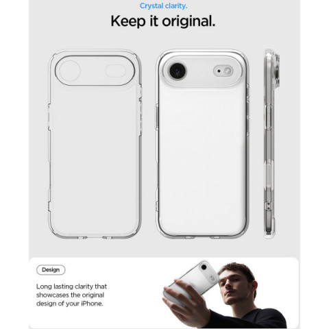 Чохол Spigen Ultra Hybrid для iPhone 17 Air Matte Black (ACS10310)