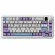 Клавіатура бездротова Ajazz AK820 MAX Magnetic Switches Purple (AK820MAX-M-PWB)
