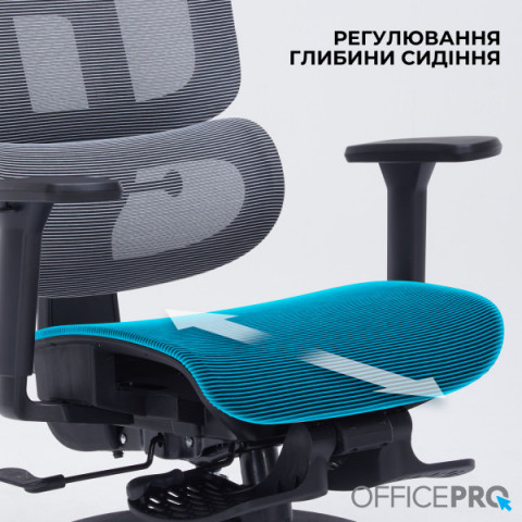 Крісло офісне OfficePro Skyline OC750-B-DG-DG Купити в Україні