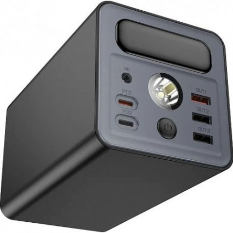 Зовнішній акумулятор Power Bank Hoco J138 Distant 60000mAh 22.5W+PD20W Black