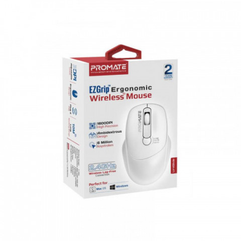 Миша бездротова Promate UniGlide White