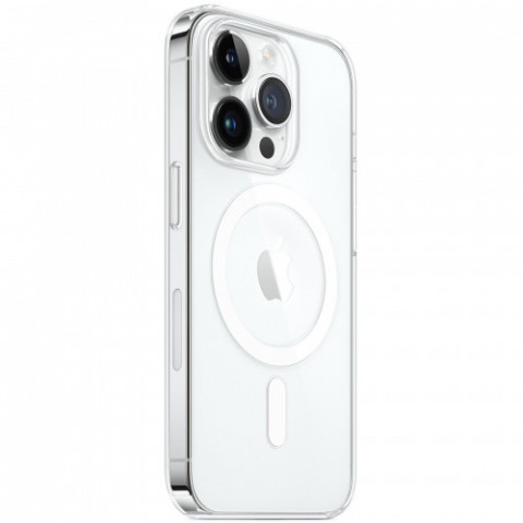 Чохол-накладка Apple Clear Case with MagSafe для Apple iPhone 14 Pro Transparent (MPU63)