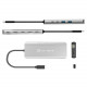 USB-хаб J5create USB-C 6-в-1 Grey (JCD403-N)