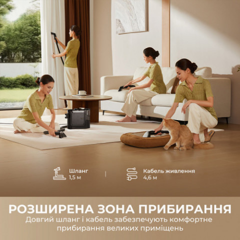 Миючий пилосос Dreame N20 Steam (HNR27A)
