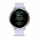 Смарт-годинник Garmin Venu 4 41mm Silver Bezel with Periwinkle Silicone Band (010-03013-01)