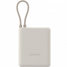 Зовнішній акумулятор Xiaomi 10000mAh 33W Integrated Cable Tan (BHR9333GL)