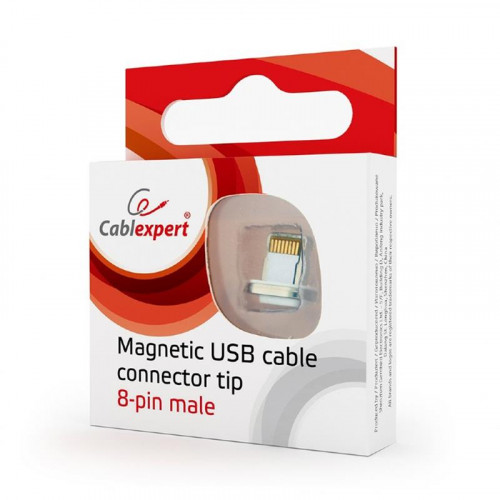 Конектор магнітний Cablexpert (CC-USB2-AMLM-8P), USB 2.0 - Lightning