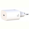 Мережевий зарядний пристрій XO L91EU 1хType-C PD25W White (L91-WH)