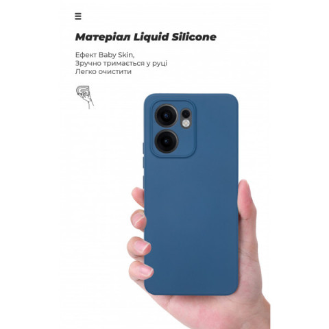 Чохол ArmorStandart ICON для OPPO Reno13 F 4G / Reno13 F 5G / Reno13 FS 5G Camera cover Dark Blue (ARM82931)