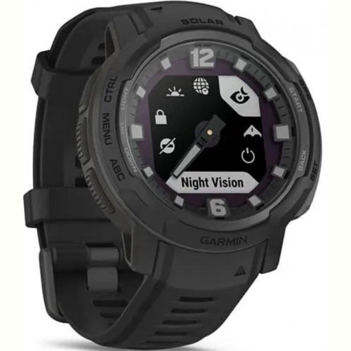 Смарт-годинник Garmin Instinct Crossover Solar Tactical Black (010-02730-00)