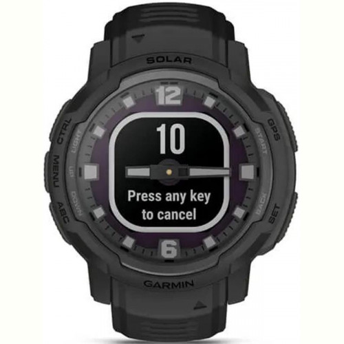 Смарт-годинник Garmin Instinct Crossover Solar Tactical Black (010-02730-00)