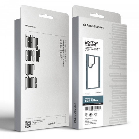Чохол ArmorStandart UNIT2 для Samsung S24 Ultra Titanium Grey (ARM74823)