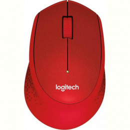 Мишка бездротова Logitech M330 Silent Plus (910-004911) Red USB