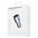 АЗП Proove Double Energy Plus 53W (USB + Type-C) metal gray Купити в Україні