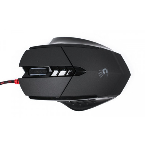 Миша ігрова A4-Tech Bloody V7M, чорна, з підсвічуванням, USB