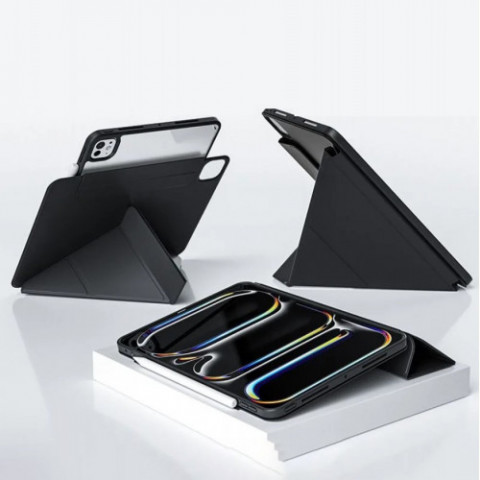 Чохол-книжка BeCover Ultra Slim Origami Flex для Apple iPad Pro 11 M4 (2024) Black (712977)