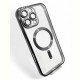 Чохол-накладка BeCover TPU Chrome Case MagSafe для Apple iPhone 16 Pro Black (712080)