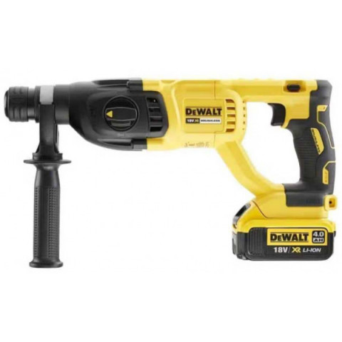 Перфоратор акумуляторний DeWalt SDS PLUS 18В XR Li-Ion акб 1х4А·год 2.6Дж 0-5500уд/хв 0-1500об/хв 3 режими кейс 2.88кг