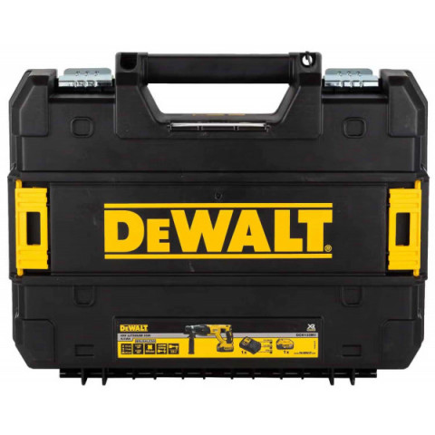 Перфоратор акумуляторний DeWalt SDS PLUS 18В XR Li-Ion акб 1х4А·год 2.6Дж 0-5500уд/хв 0-1500об/хв 3 режими кейс 2.88кг