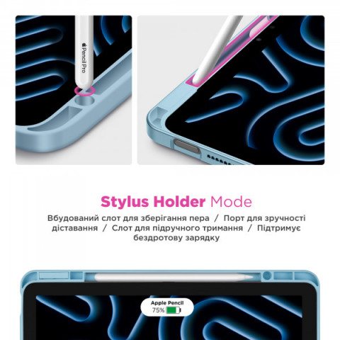 Чохол ArmorStandart Y-Type PEN для iPad Pro 11 2022/2021/2020 Blue (ARM77513)