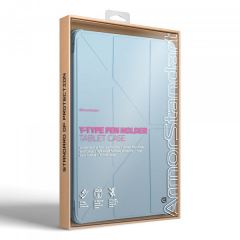 Чохол ArmorStandart Y-Type PEN для iPad Pro 11 2022/2021/2020 Blue (ARM77513)