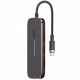 Концентратор USB Type-C Usams US-SJ575 6in1 Multifunctional Black (SJ575HUB01)