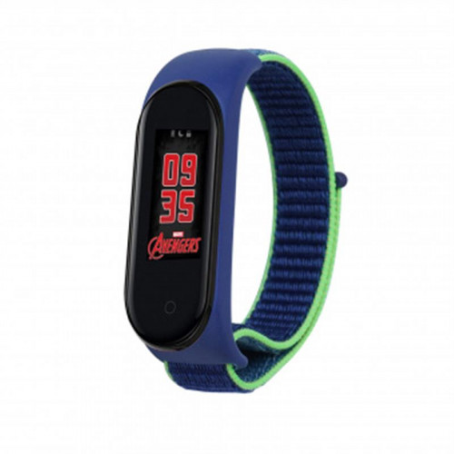 Ремінець BeCover Nylon Style для Xiaomi Mi Smart Band 5/Mi Smart Band 6 Blue/Green (705418)