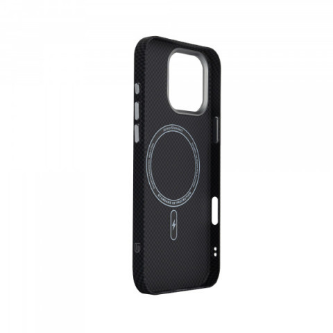 Чохол ArmorStandart LikeCarbon2 MagCase для Apple iPhone 16 Pro Max Kevlar Black (ARM88382)