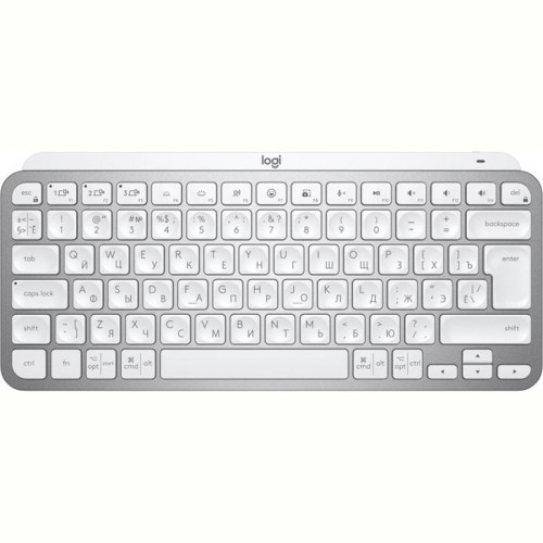 Клавіатура бездротова Logitech MX Keys Mini For Business Pale Gray (920-010609)