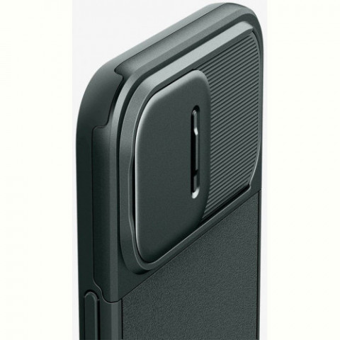 Чохол-накладка Spigen Optik Armor MagFit для Apple iPhone 15 Pro Max Abyss Green (ACS06600)