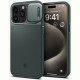 Чохол-накладка Spigen Optik Armor MagFit для Apple iPhone 15 Pro Max Abyss Green (ACS06600)