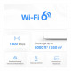 WiFi Mesh система Mercusys Halo H70X 3-pack