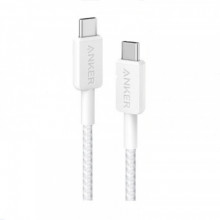 Кабель Anker 322 USB-C - USB-C 0.9 м, White (A81F5H21/A81F5G21)