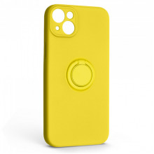 Чохол ArmorStandart Icon Ring для Apple iPhone 14 Plus Yellow (ARM68700)