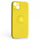 Чохол ArmorStandart Icon Ring для Apple iPhone 14 Plus Yellow (ARM68700)