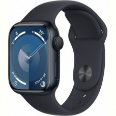 Смарт-годинник Apple Watch Series 9 GPS + Cellular 45mm Midnight Aluminum Case w. Midnight Sport Band - S/M (MRMC3) (US)